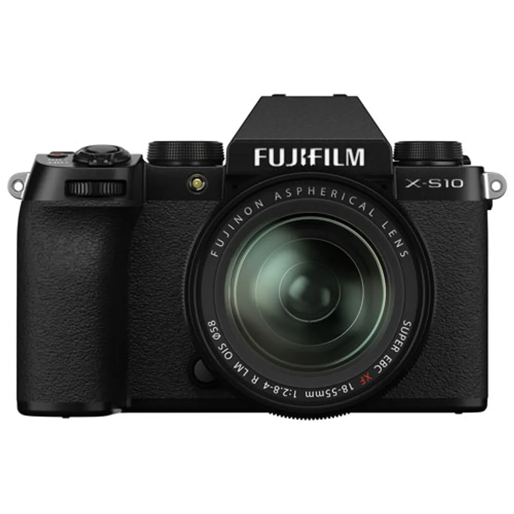 Fujifilm X-S10 Mirrorless Camera with 18-55mm R Lens Kit