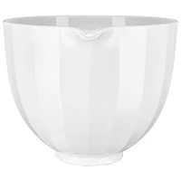 KitchenAid 5Qt Ceramic Stand Mixer Bowl - White Shell