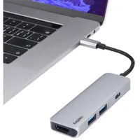 Concentrateur 4-en-1 USB-C de Kopplen (HUB-C32SGR)