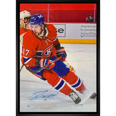 Frameworth Montreal Canadiens: Josh Anderson Signed Canvas Print (20x29)