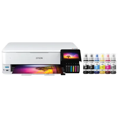 Epson EcoTank Photo ET- Wireless All-In-One Supertank Inkjet Printer