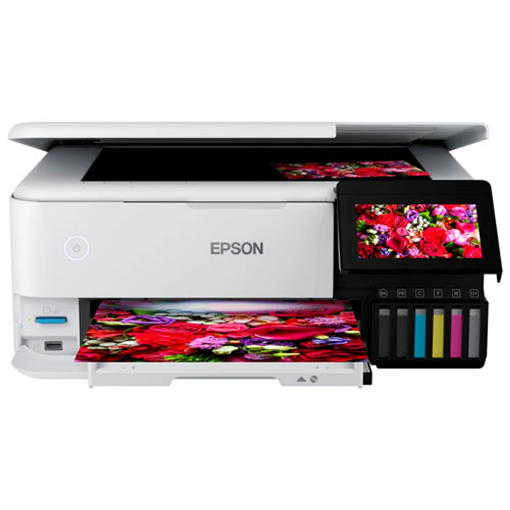 Epson EcoTank Photo ET-8500 Wireless All-In-One Supertank Inkjet Printer
