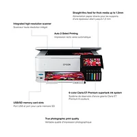 Epson EcoTank Photo ET-8500 Wireless All-In-One Supertank Inkjet Printer