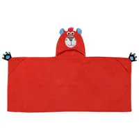 Zoocchini Kids Plush Terry Hooded Towel - 2 Years+ - Bear