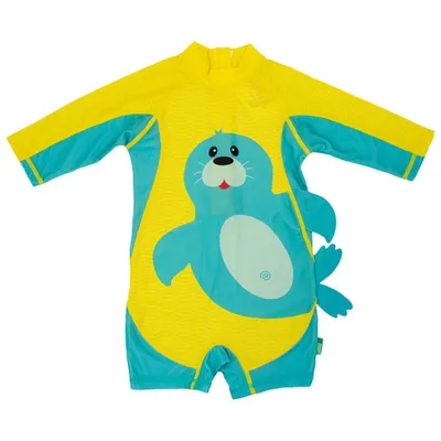 Zoocchini Baby/Toddler 1-Piece Surf Suit - 1 to 2 Years - Seal