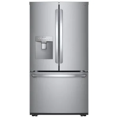 LG 36" 29 Cu. Ft. French Door Refrigerator with Water Dispenser (LRFWS2906S) - Stainless Steel
