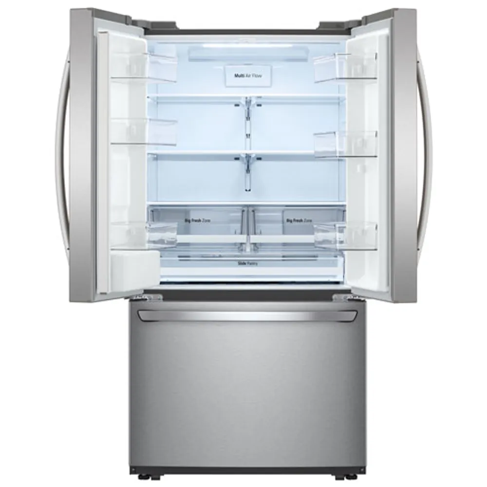 LG 36" 29 Cu. Ft. French Door Refrigerator with Water Dispenser (LRFWS2906S) - Stainless Steel