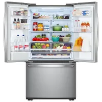 LG 36" 29 Cu. Ft. French Door Refrigerator with Water Dispenser (LRFWS2906S) - Stainless Steel