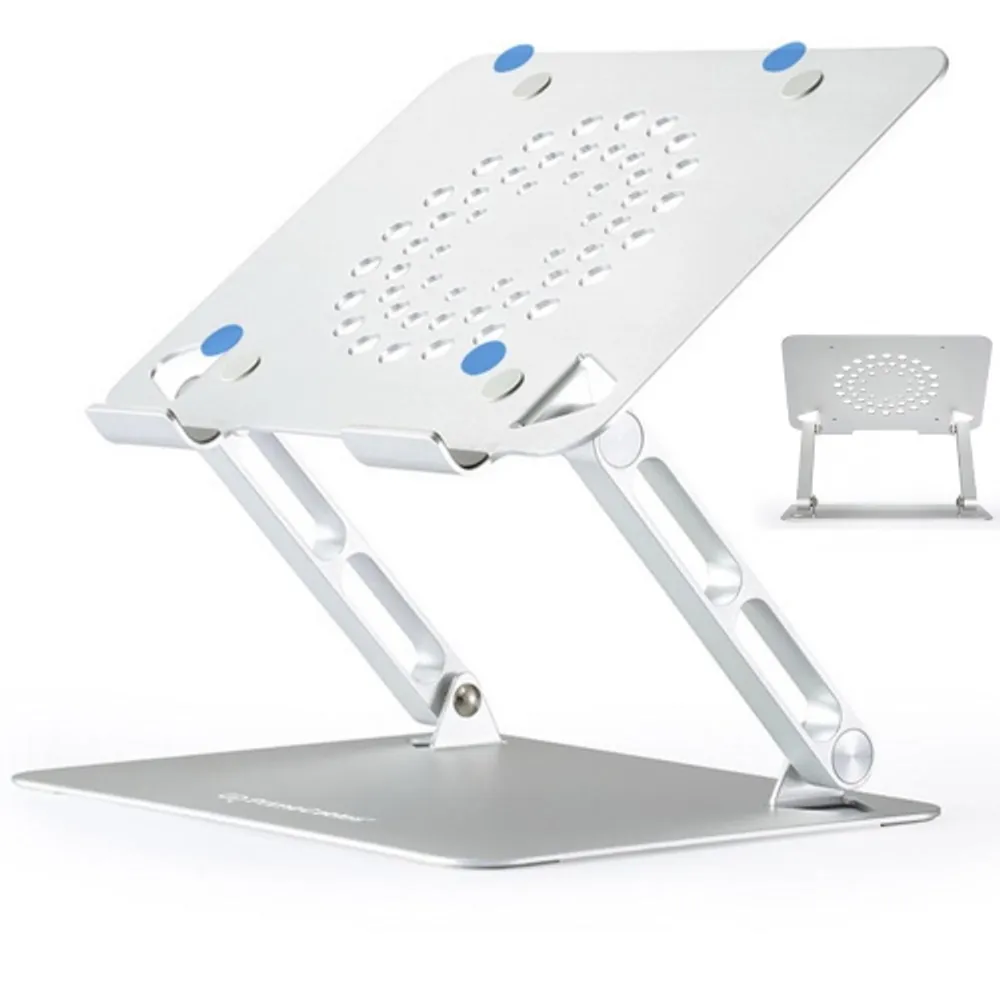 PrimeCables Ergonomic Laptop Stand Adjustable Height with Heat