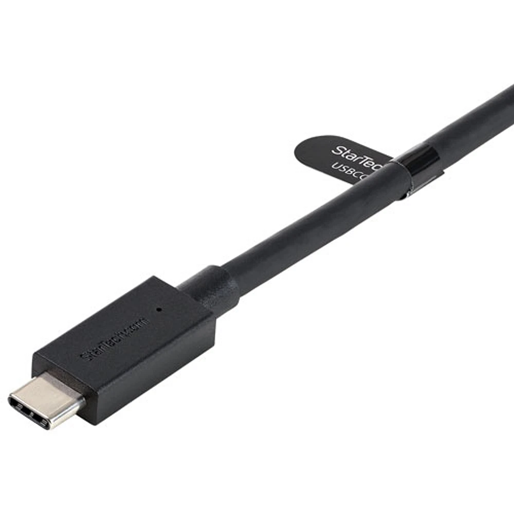 Câble USB-C à USB-C de 1 m (3,28 pi) de StarTech avec adaptateur USB-A (USBCCADP)