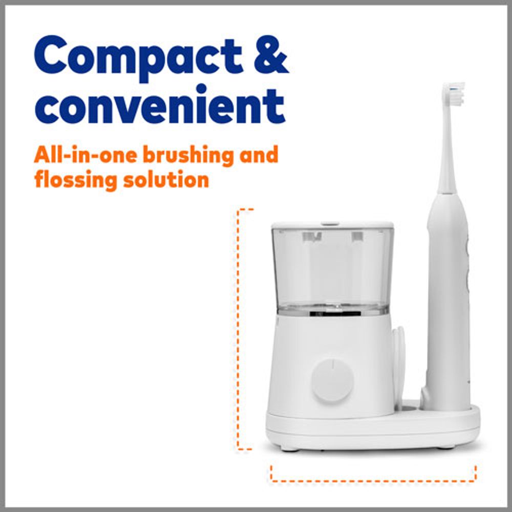 Waterpik SonicFusion 2.0 Electric Flossing Toothbrush (SF-03C010-1)