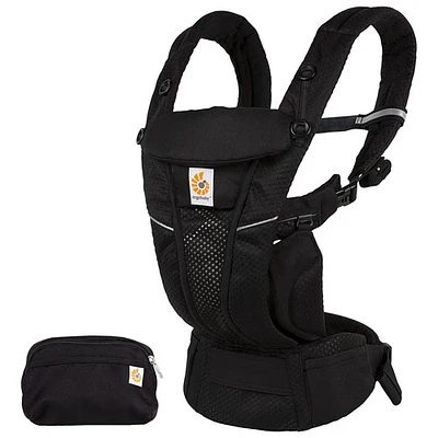 Porte-bébé à quatre positions Omni Breeze d'Ergobaby - Noir onyx