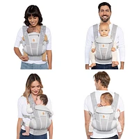 Porte-bébé à quatre positions Omni Breeze d'Ergobaby - Gris graphite