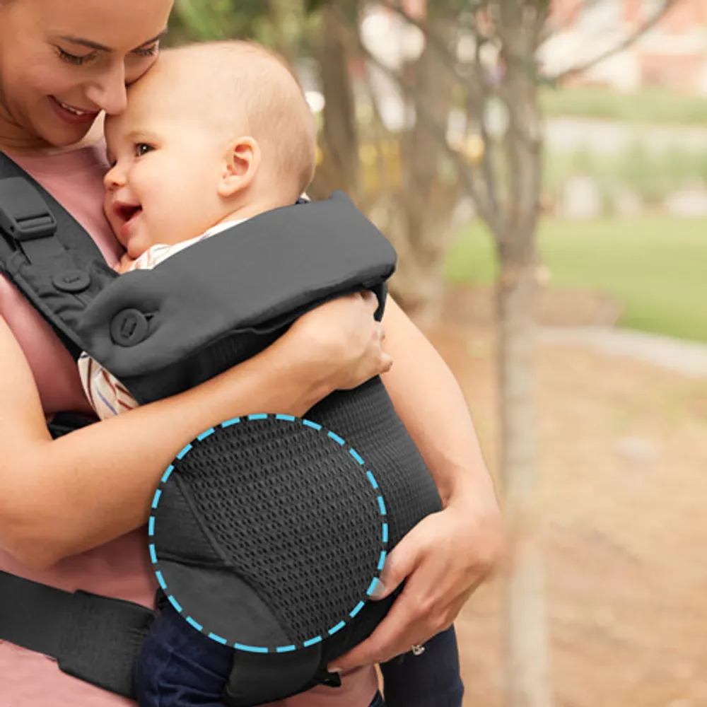 Graco Cradle Me Lite Three Position Baby Carrier - Charcoal Grey