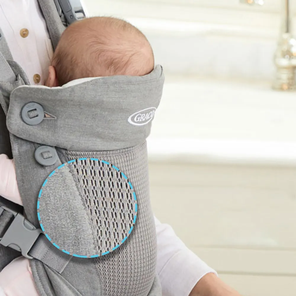 Graco Cradle Me Four Position Baby Carrier - Mineral Grey