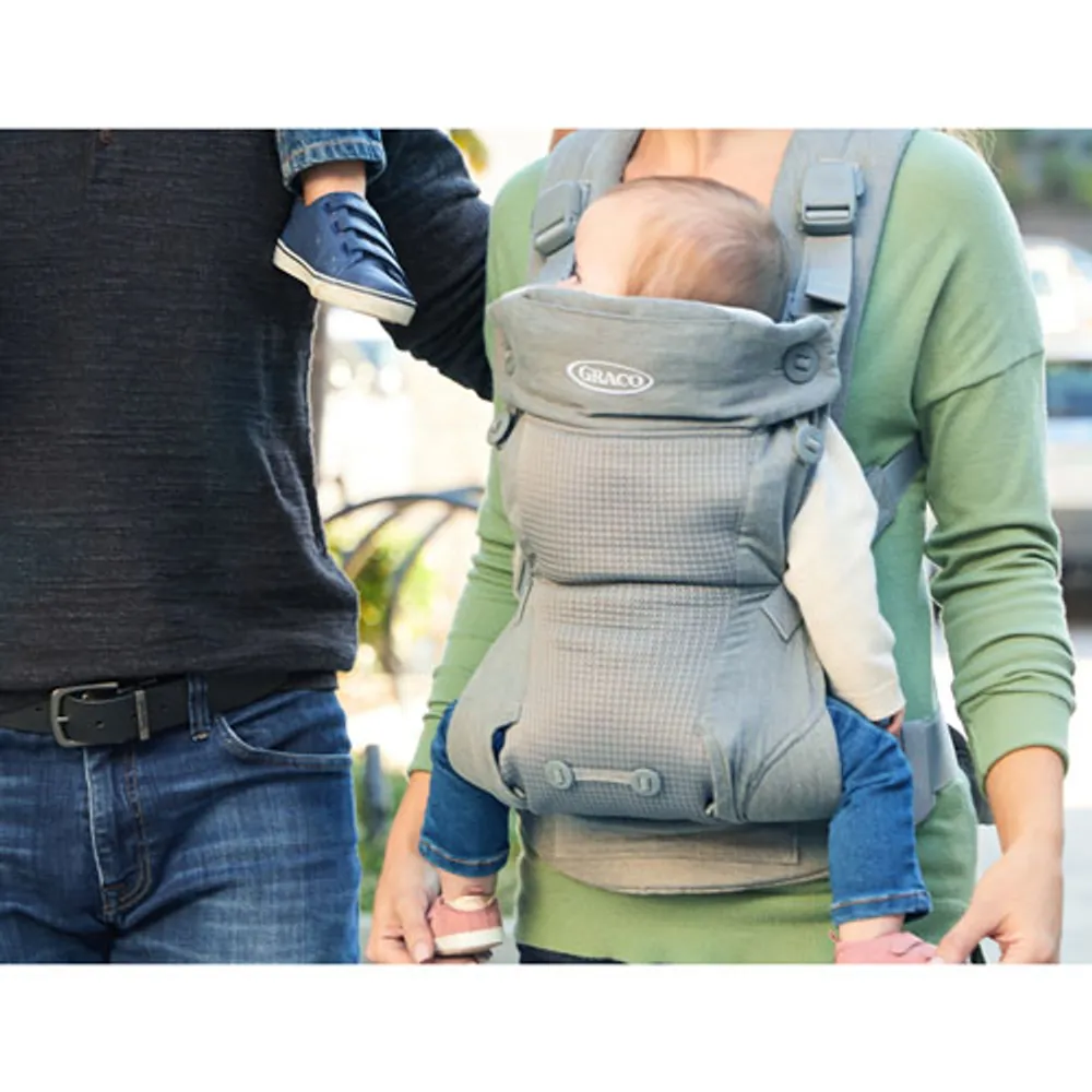 Graco Cradle Me Four Position Baby Carrier - Mineral Grey