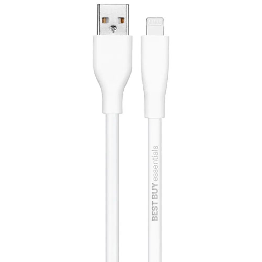 Best Buy Essentials 1.52m (5 ft.) Lightning to USB Cable