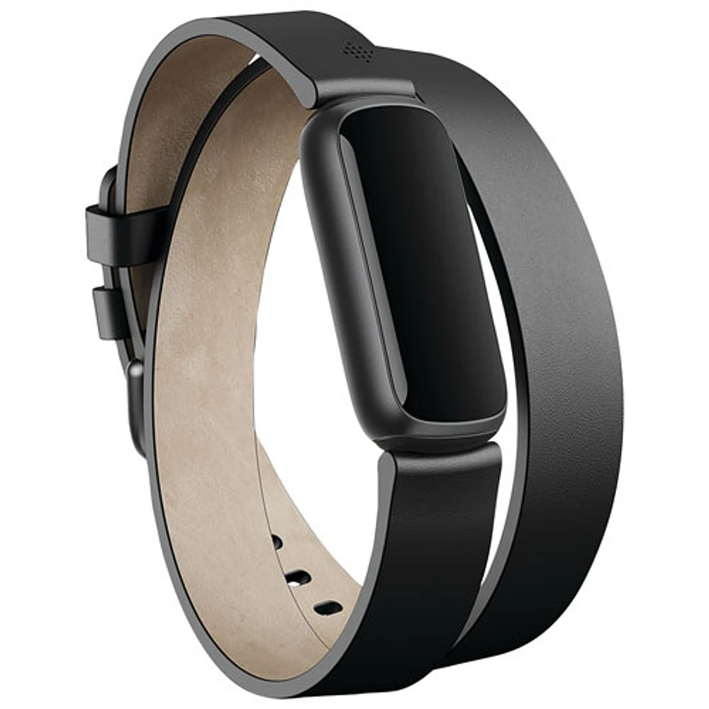 Fitbit Luxe Leather Band - Black