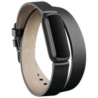 Fitbit Luxe Leather Band - Black