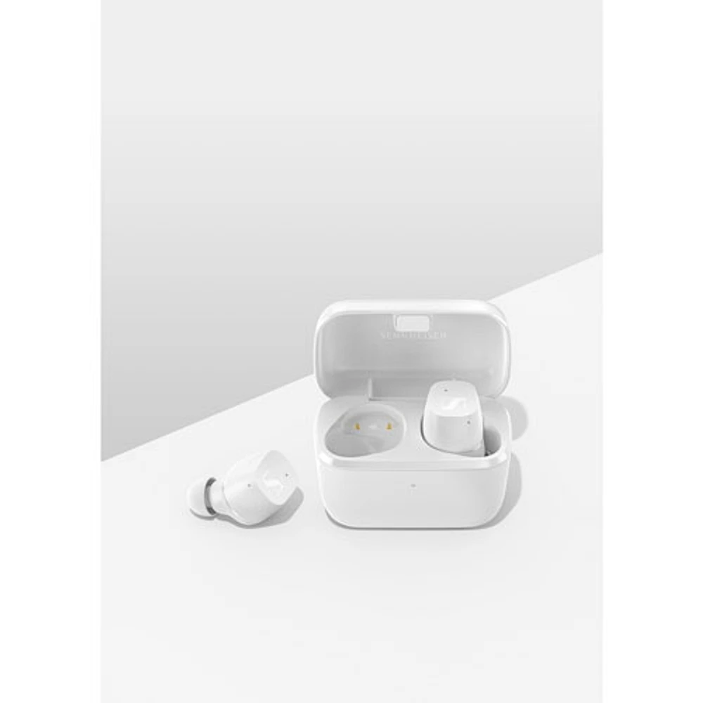 Sennheiser CX True Wireless In-Ear Sound Isolating Headphones - White