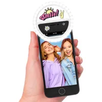Canal Toys Clip-On LED Phone Ring Light with Sticker Sheets