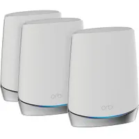 NETGEAR Orbi 8-Stream Tri-Band AX4200 Whole Home Mesh WiFi 6 System (RBK753S-100CNS) - 3 Pack