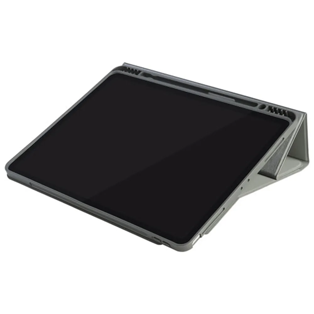 Étui Link de Tucano Milano Italy pour iPad Air de 13 po (M2), iPad Pro de 12,9 po - Gris cosmique