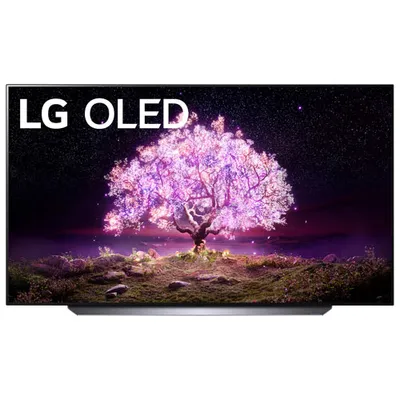 LG 77" 4K UHD HDR OLED webOS Smart TV (OLED77C1AUB) - 2021