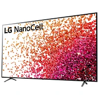 Téléviseur intelligent webOS HDR DEL UHD 4K de 75 po NanoCell de LG (75NANO75UPA) - 2021
