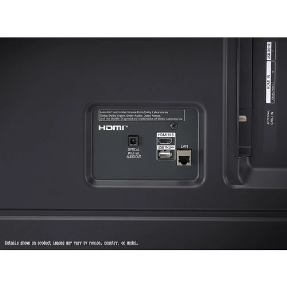 Téléviseur intelligent webOS HDR DEL UHD 4K de 75 po NanoCell de LG (75NANO75UPA) - 2021