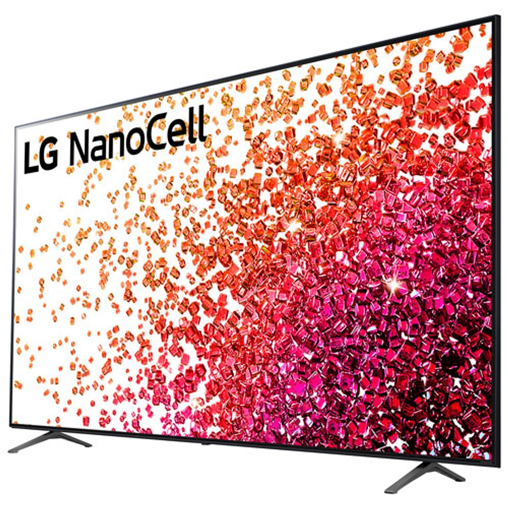 Téléviseur intelligent webOS HDR DEL UHD 4K de 75 po NanoCell de LG (75NANO75UPA) - 2021