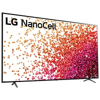 Téléviseur intelligent webOS HDR DEL UHD 4K de 75 po NanoCell de LG (75NANO75UPA) - 2021