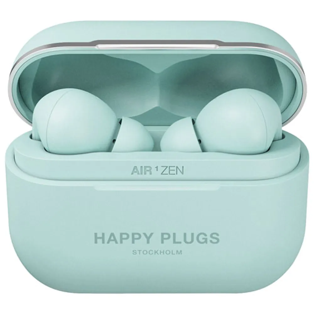 Happy Plugs Air 1 Zen In-Ear Sound Isolating True Wireless Earbuds - Mint