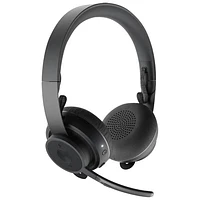 Logitech Zone Wireless UC On-Ear Bluetooth Headphones - Black