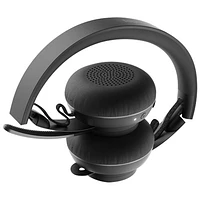 Logitech Zone Wireless On-Ear Bluetooth Headphones - Black