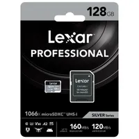 Lexar Professional 1066x 128GB 160MB/s microSDXC UHS-I Memory Card