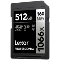 Lexar Professional 1066x 512GB 160MB/s SDXC UHS-I Memory Card