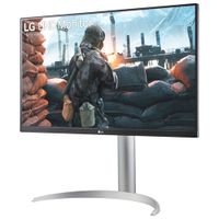 LG 27" 4K Ultra HD 60Hz 5ms GTG IPS LED FreeSync Monitor (27UP650-W) - White - Only at Best Buy