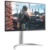 LG 27" 4K Ultra HD 60Hz 5ms GTG IPS LED FreeSync Monitor (27UP650-W) - White - Only at Best Buy