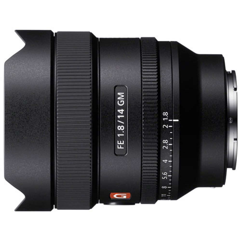 Sony FE 14mm f/1.8 GM G Master Full-Frame Lens