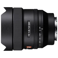 Objectif plein format FE 14 mm f/1,8 GM G Master de Sony