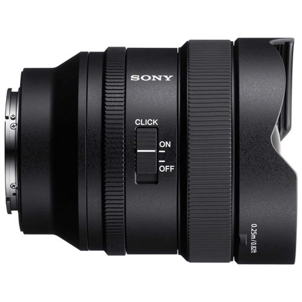 Objectif plein format FE 14 mm f/1,8 GM G Master de Sony