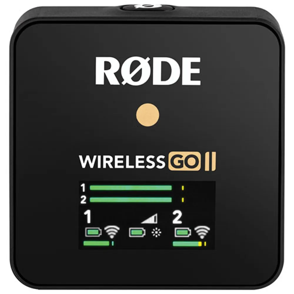 Système de micro-cravate double Wireless Go II de Rode