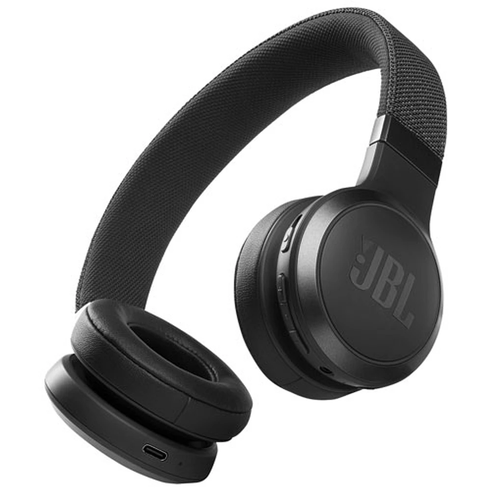 Casque d'écoute Bluetooth à suppression du bruit Live 460NC de JBL - Noir