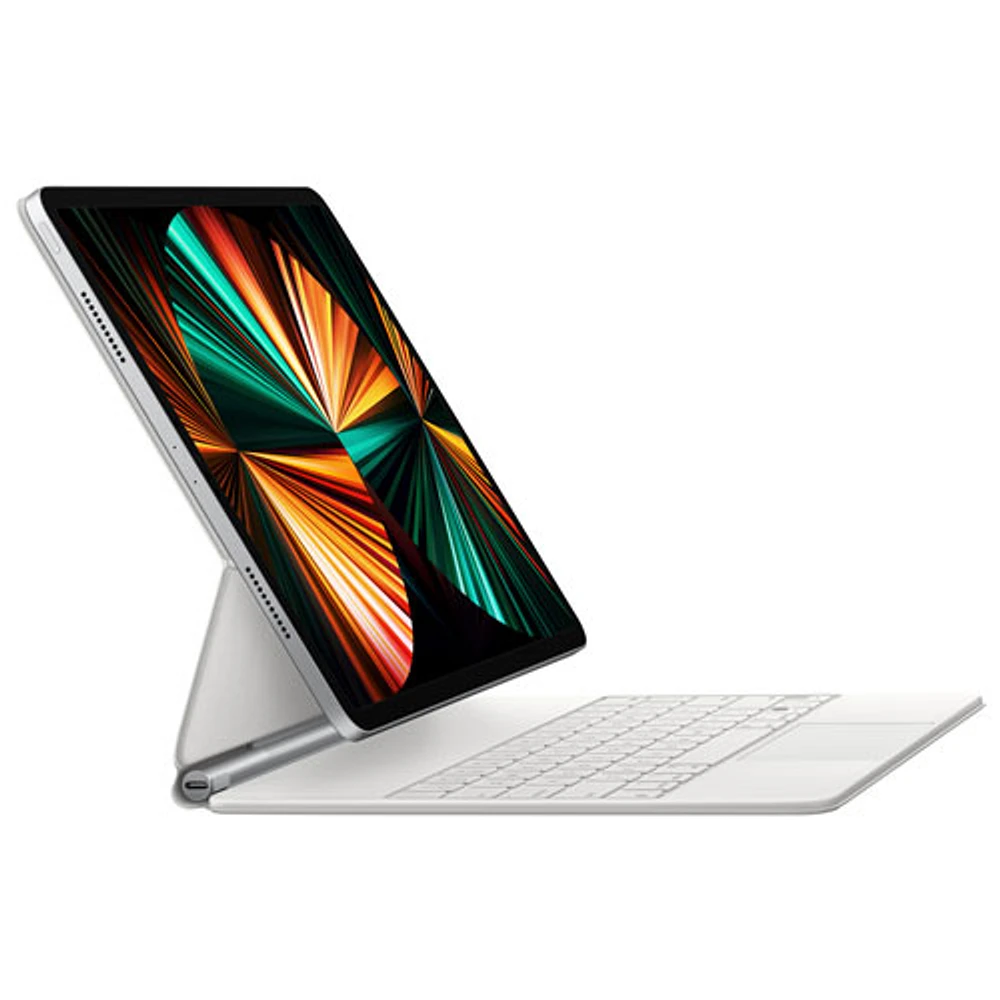 Apple Magic Keyboard for iPad Pro 12.9" (6th/5th/4th/3rd Gen)/iPad Air 13" (M2) - White - French