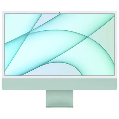 Apple iMac 24" (Spring 2021) - (Apple M1 Chip / -Core GPU / 256GB SSD / 8GB RAM