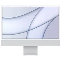 Apple iMac 24" (Spring 2021) - Silver (Apple M1 Chip / -Core GPU / 256GB SSD / 8GB RAM