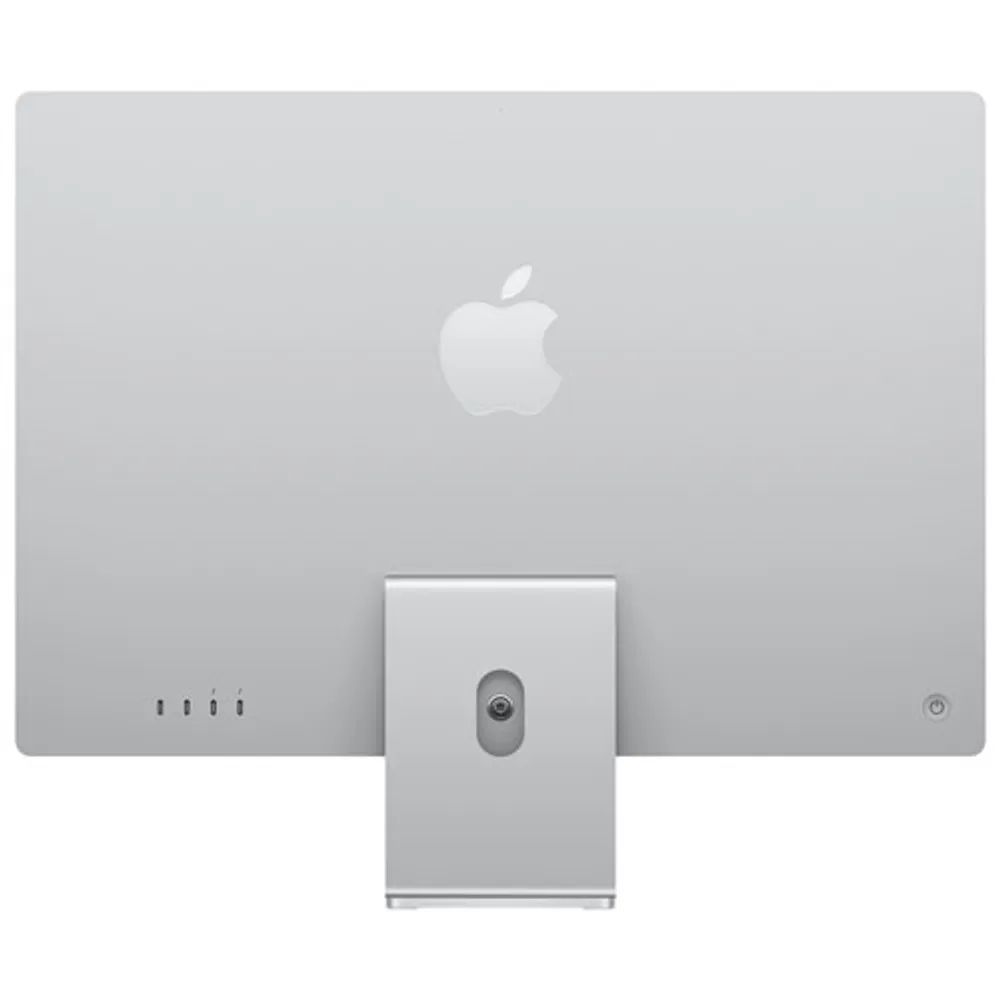 iMac 24 po d'Apple (printemps 2021) - Argenté (M1 d'Apple/CG à 8 coeurs/SSD 256 Go/RAM 8 Go