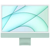 iMac de 24 po d'Apple (printemps 2021) - Vert (M1 d'Apple/CG à 8 coeurs/SSD 512 Go/RAM 8 Go) - Ang