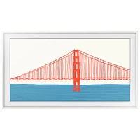 Samsung 75" Frame Bezel for The Frame TV (2021) - White